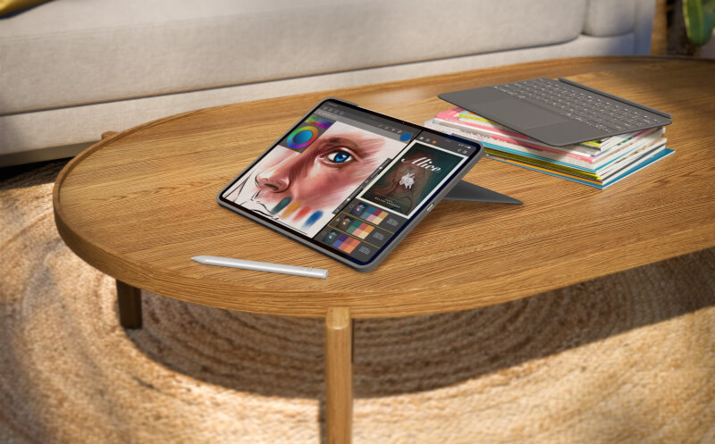 iPad Pro 13-inch Sketch Home 